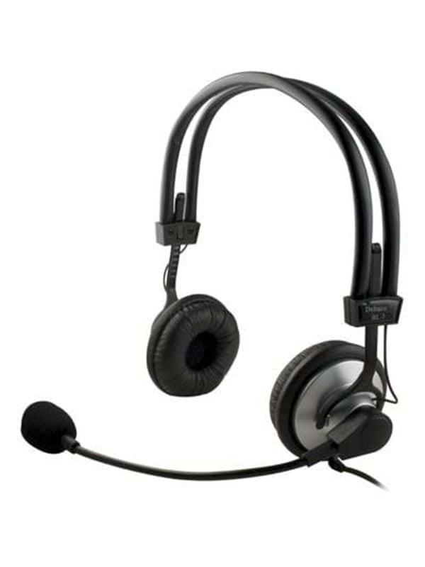 Deltaco HL 7 Headset med Mikrofon og Volumekontrol