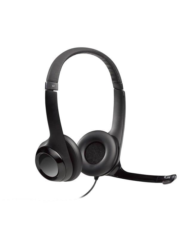 H390 Usb Computer Headset   Black fra Logitech