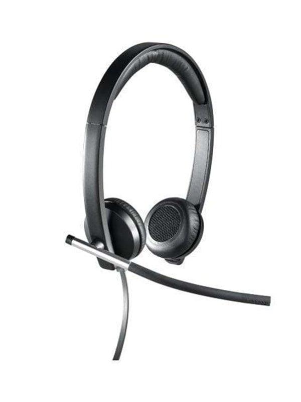 H650e Usb Headset Stereo Black fra Logitech