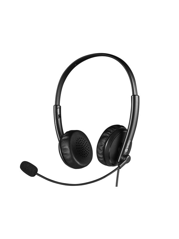 2 In 1 Office Headset (usb 3.5mm) fra Sandberg