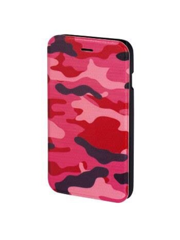 "camouflage" Booklet Case For Apple Iphone 6 6s Pink fra Hama