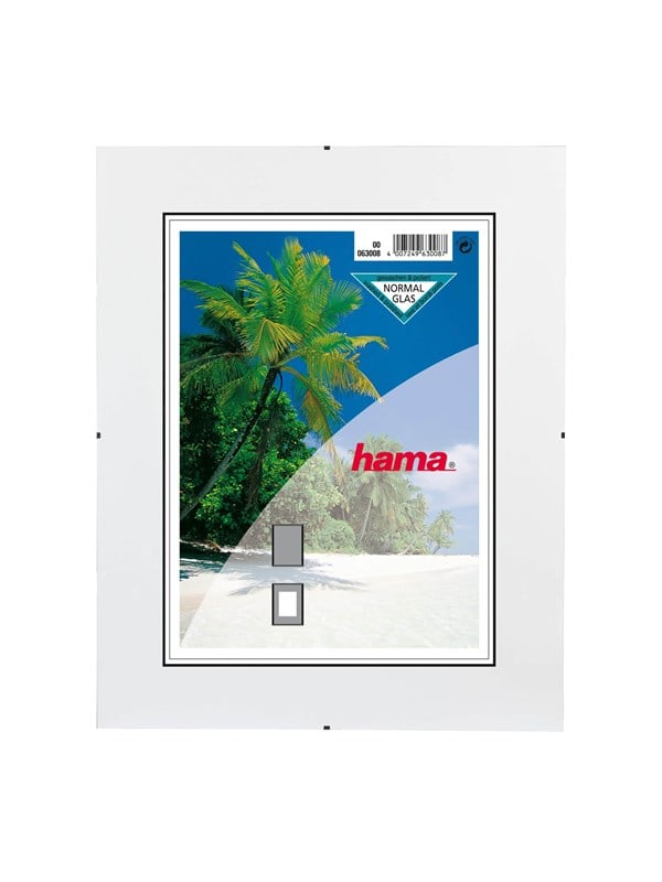 "clip Fix" Frameless Picture Holder Normal Glass 15 X21 Cm fra Hama
