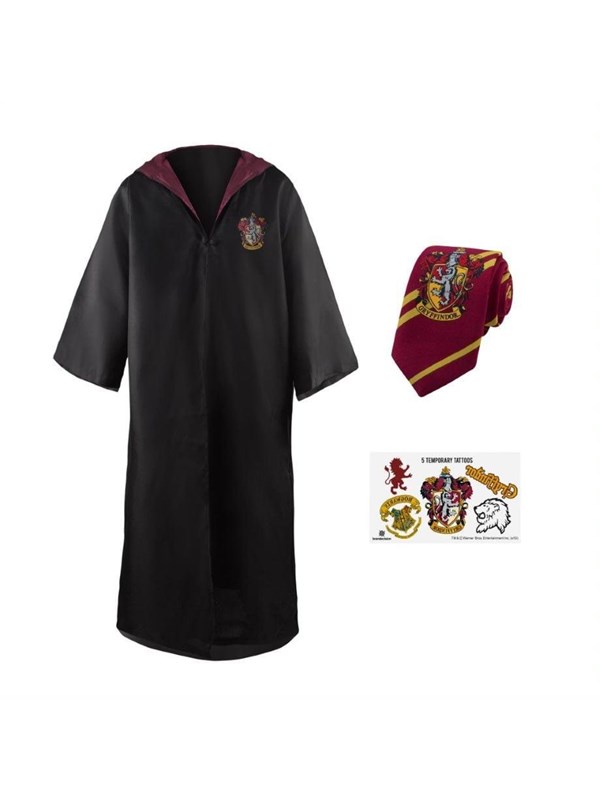 Entry Robe Necktie & Tattoos Gryffindor Kids Eu fra Harry Potter