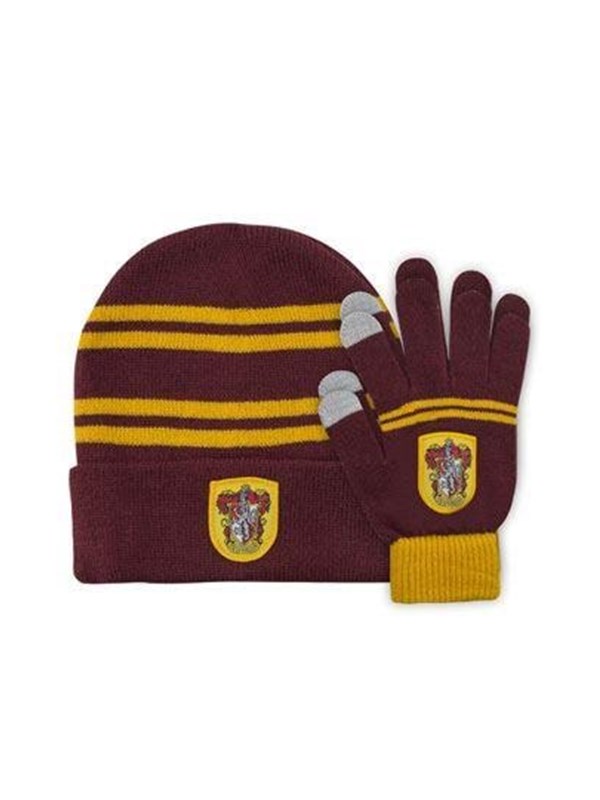 Beanie Gloves Gryffindor Adult Set X Eu   Beanie fra Harry Potter