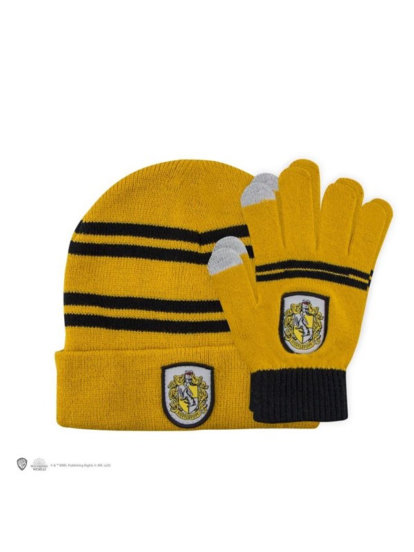 Beanie Gloves Hufflepuff Kids Set Eu   Beanie fra Harry Potter