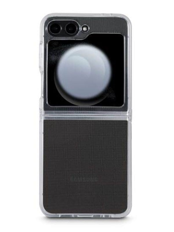 &apos;always Clear&apos; Mobile Phone Case For Samsung Galaxy Z Flip6 Transparent fra Hama