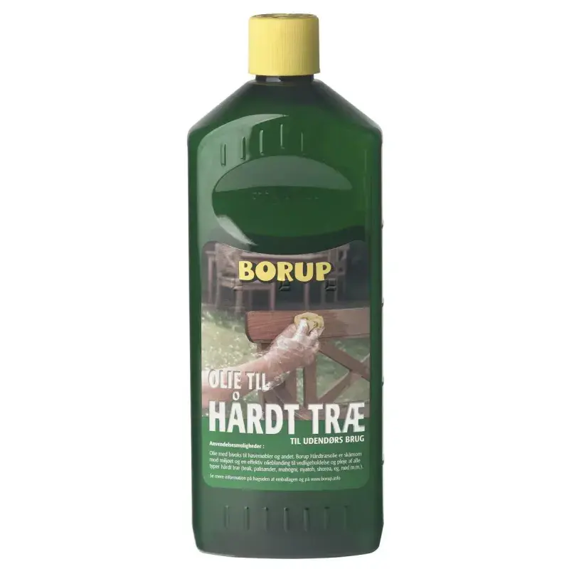 Borup Olie Til Hårdt Træ 1lt fra Borup Kemi A/s