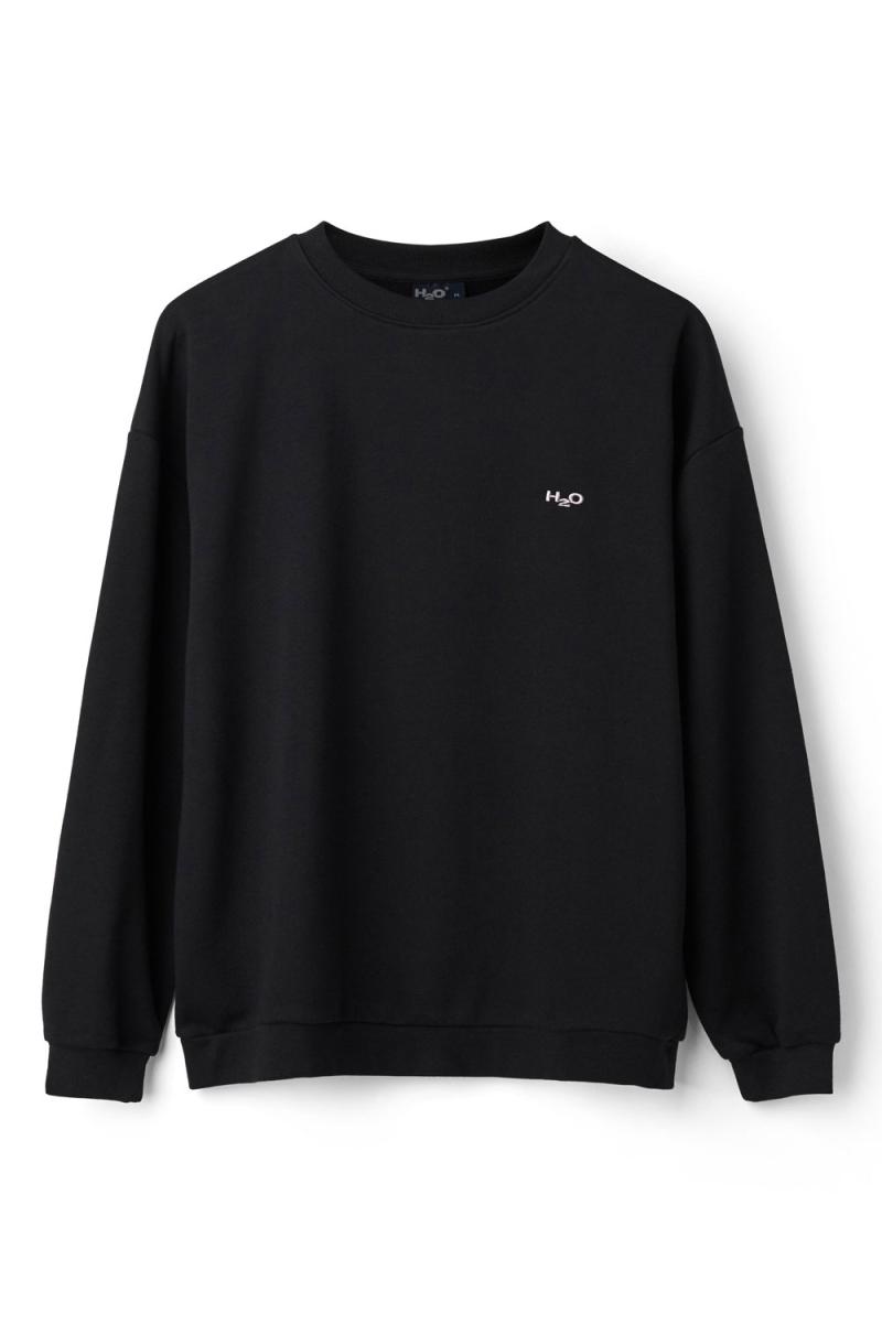 Sweatshirt   Base Woman Sweat O´neck   Black fra H2o