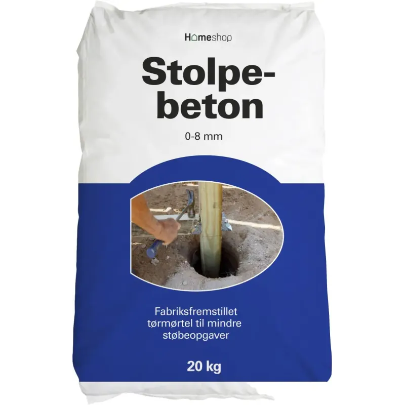 Homeshop Beton  Stolpebeton 20kg fra Skalflex