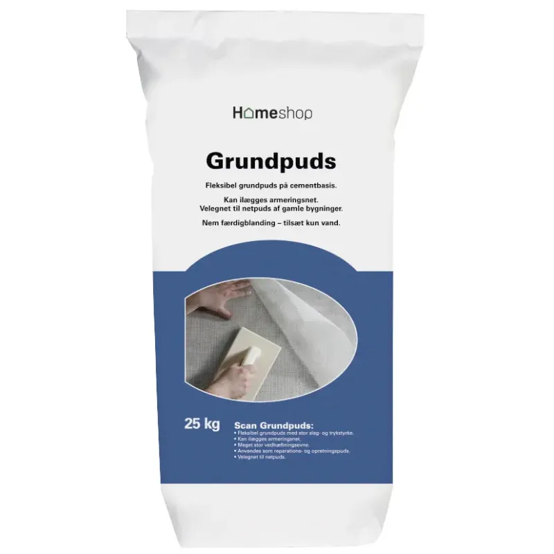Homeshop  Grundpuds   25kg fra Skalflex