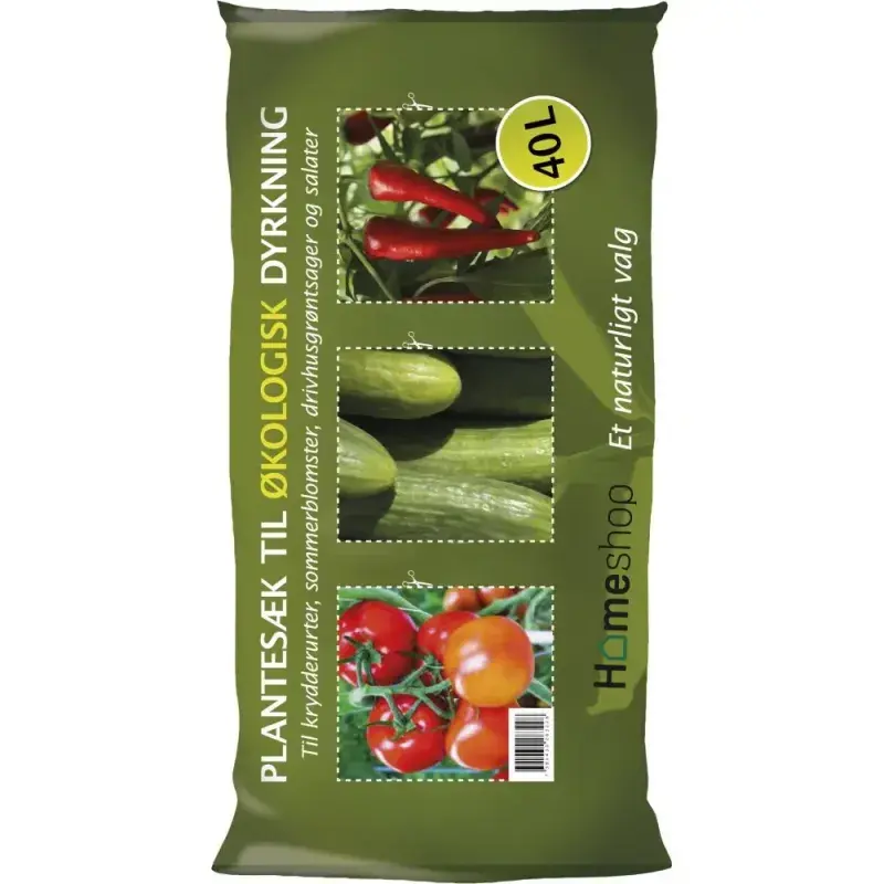 Homeshop økologisk Plantesæk 40 L fra Borup Kemi A/s
