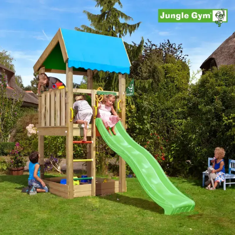 Home Legetårn Komplet Ekskl. Rutschebane   804 315b fra Jungle Gym