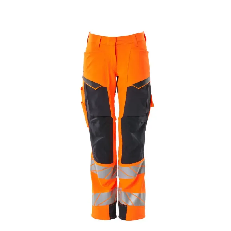 Accelerate Safe Bukser med Knælommer - Hi-Vis Orange
