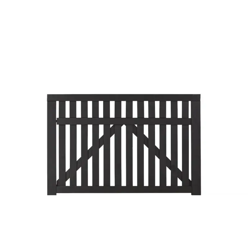 Plus Country Havelåge 150x98 Cm Grundmalet Sort 13433 15 fra Plus A/s