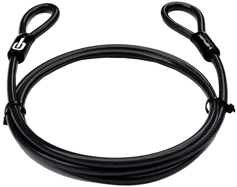 2 Meter Låse Kabel   Double Loop fra Hiplok