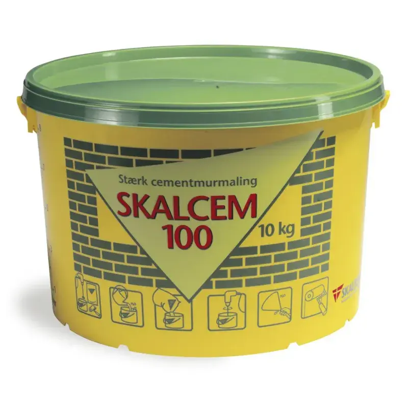 Skalcem 100 Cementmurblanding, Hvid, 10 Kg fra Skalflex