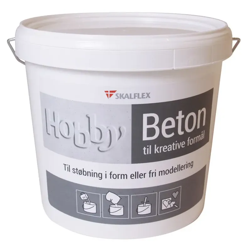 Hobby Beton Grå   5kg fra Skalflex