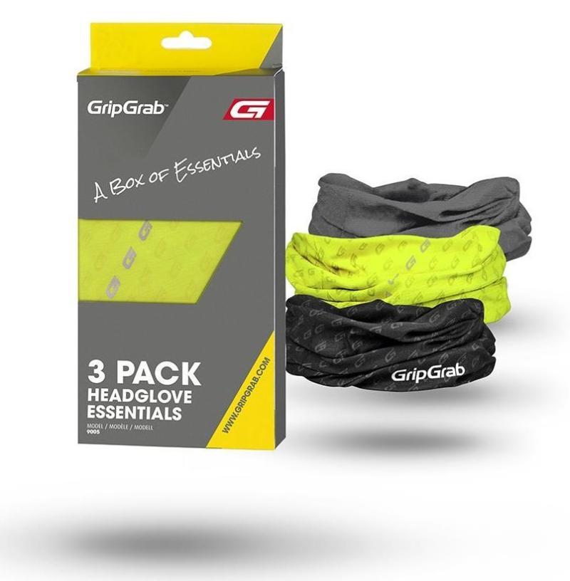 3-pak Headglove Essentials Bundle fra Gripgrab - Black Friday!