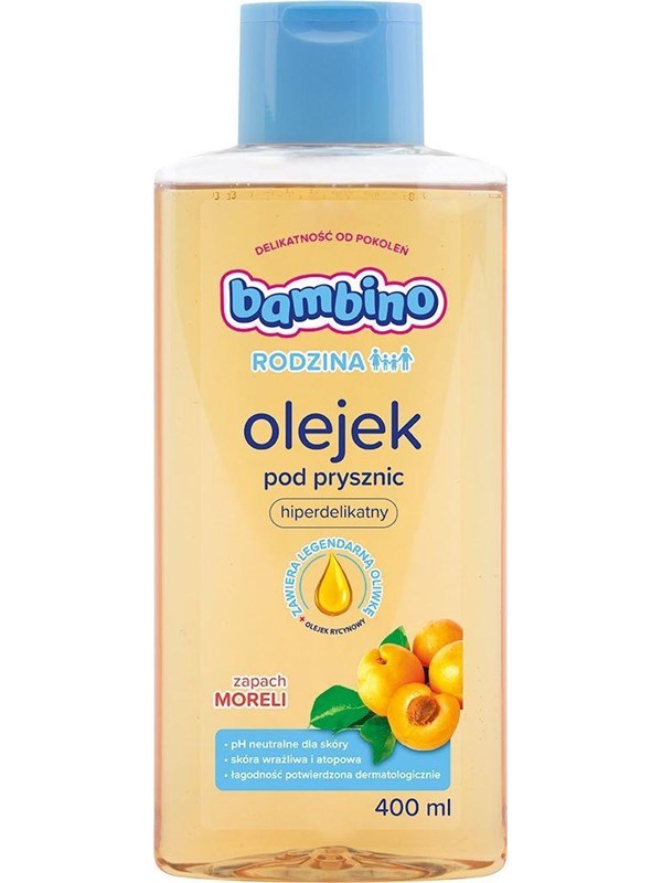 Bambino Family Hyperdeic Shower Oil fra Nivea