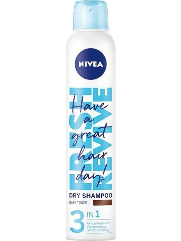 Fresh Revive Dry Shampoo For Hair 3in1 Dark fra Nivea