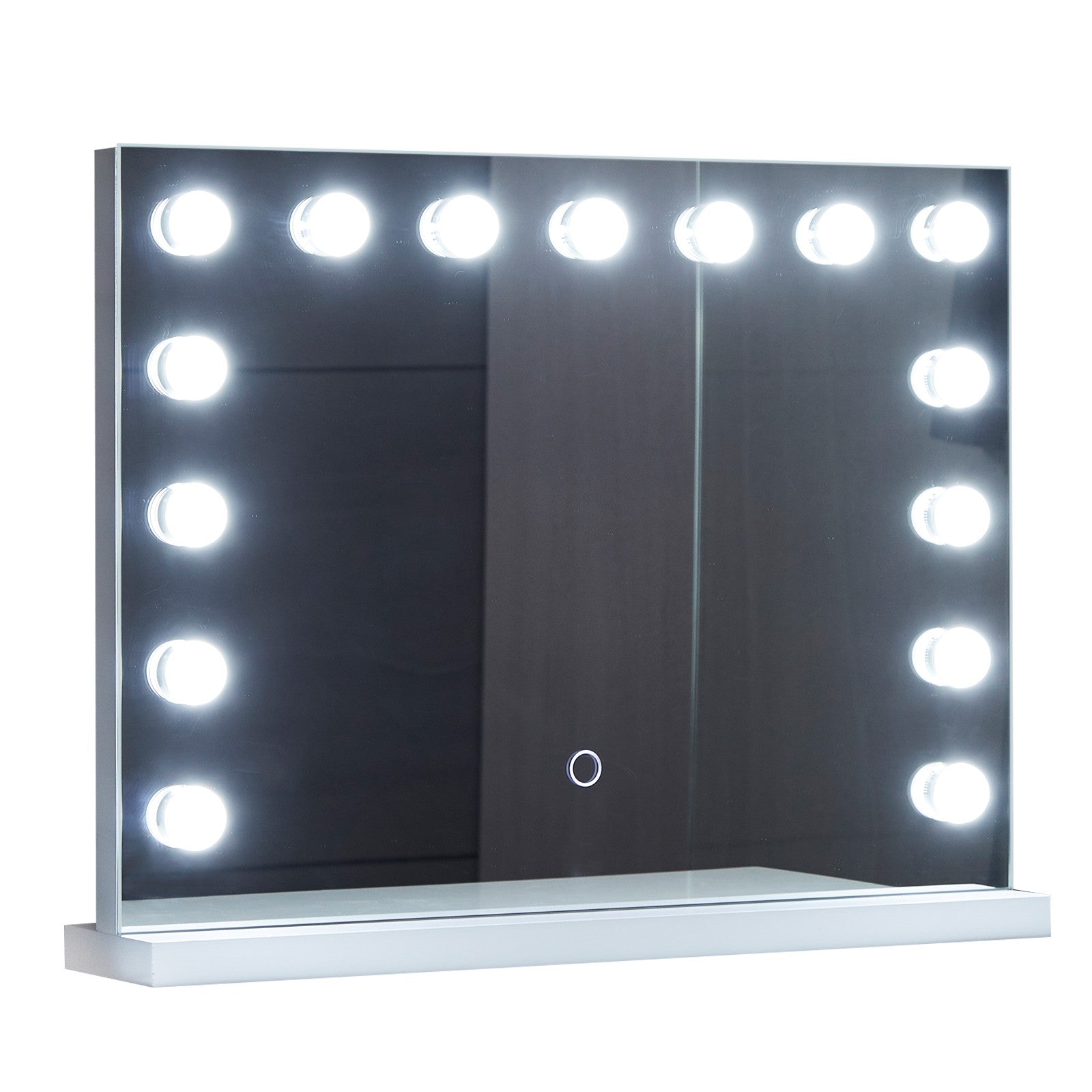 Aquamarinâ® Hollywood Spejl Med Led, Dæmpbart, Touch, 58 X 43 Cm fra Ff Europe