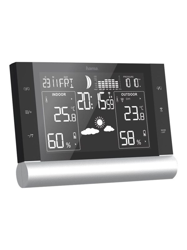 "black Line Plus"   Weather Station fra Hama