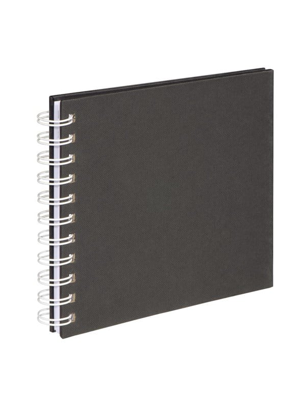 "fine Art" Spiral Album 18.5 X 15 Cm 30 White Pages Black fra Hama
