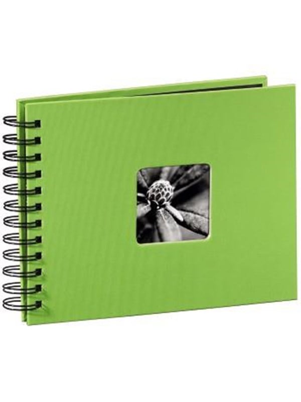 "fine Art" Spiral Album 24 X 17 Cm 50 Black Pages Kiwi fra Hama