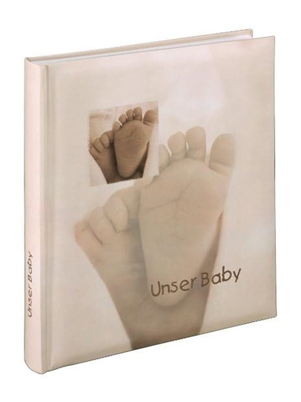 "baby Feel" Bookbound Album 29 X 32 Cm 60 White Pages 2 Page Text Introduction fra Hama
