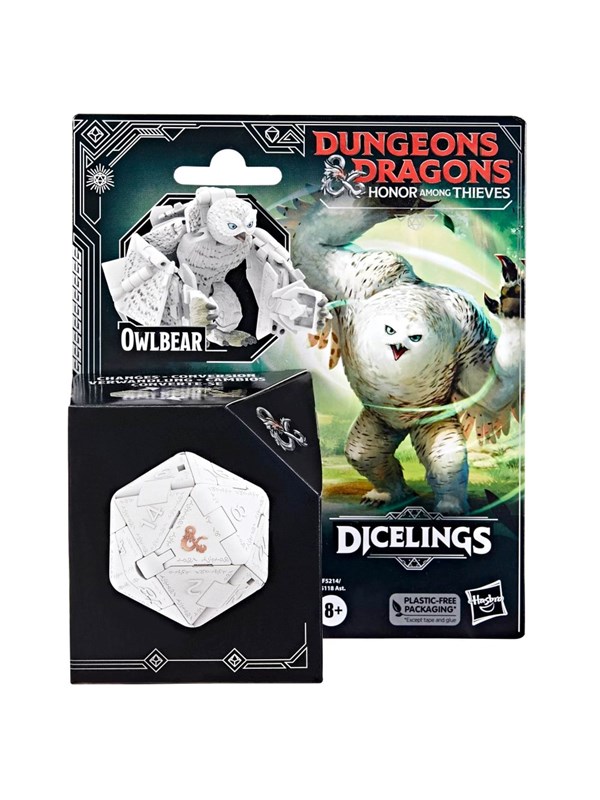 D&d Collectible   Dicelings: Owlbear fra Hasbro
