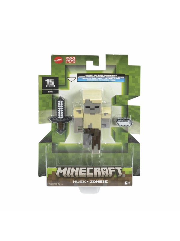 Husk Zombie 8 Cm   Figur fra Minecraft