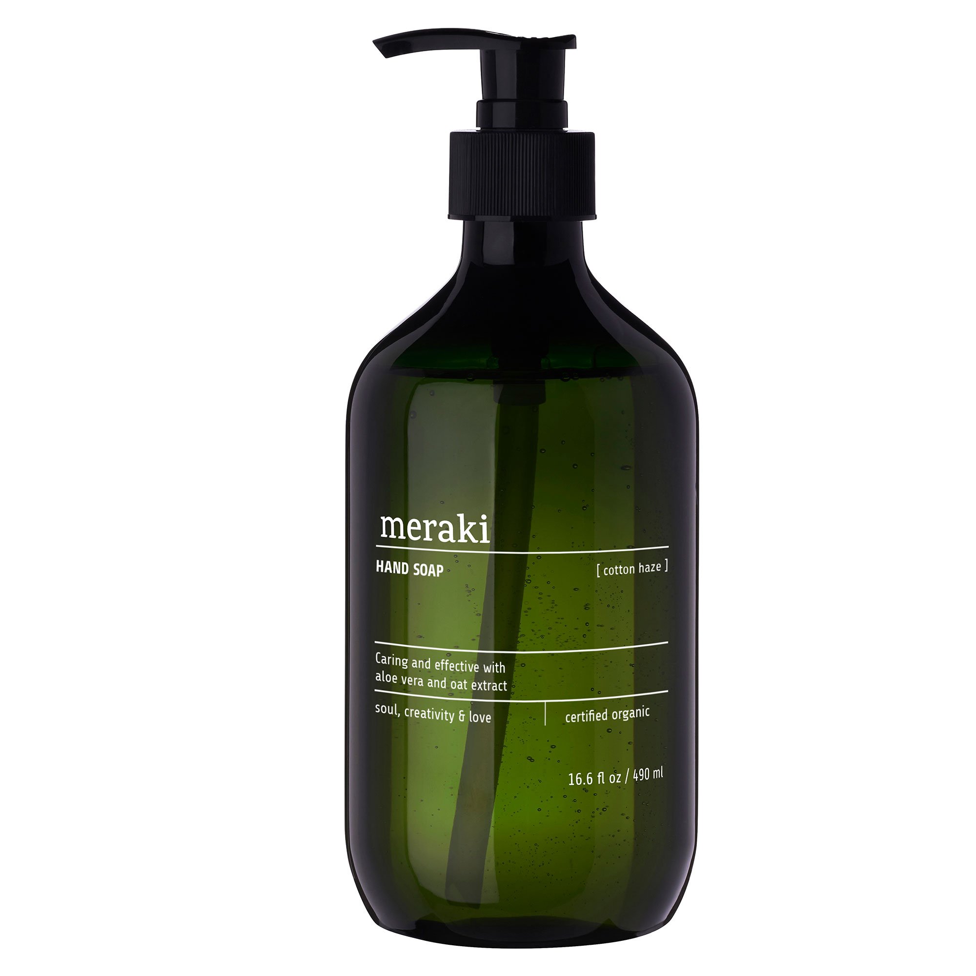 Håndsæbe Cotton Haze 490 Ml fra Meraki