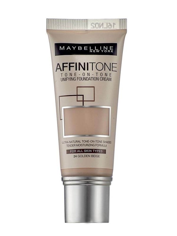 Affinitone Hydrating Foundation   24 Golden Beige fra Maybelline