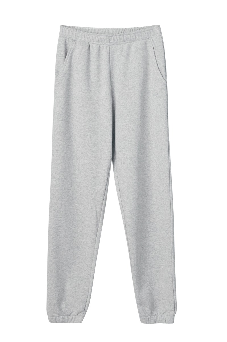 Bukser   Basic Base Woman Sweat Pant   Light Grey Melange fra H2o